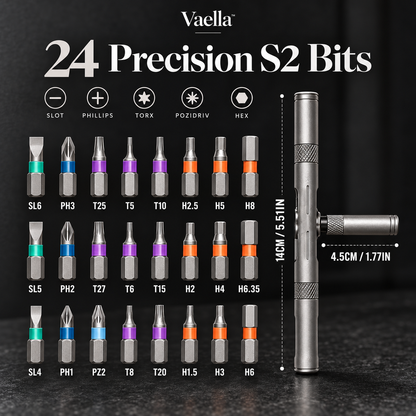 24 in 1 Ratchet Magnetic Screw Driver