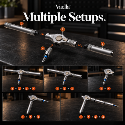 24 in 1 Ratchet Magnetic Screw Driver