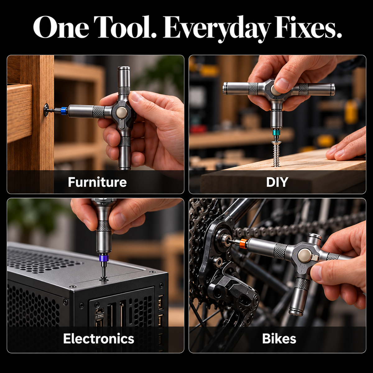 24 in 1 Ratchet Magnetic Screw Driver